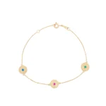 Χρυσό Βραχιόλι Βυζαντινό Σχέδιο