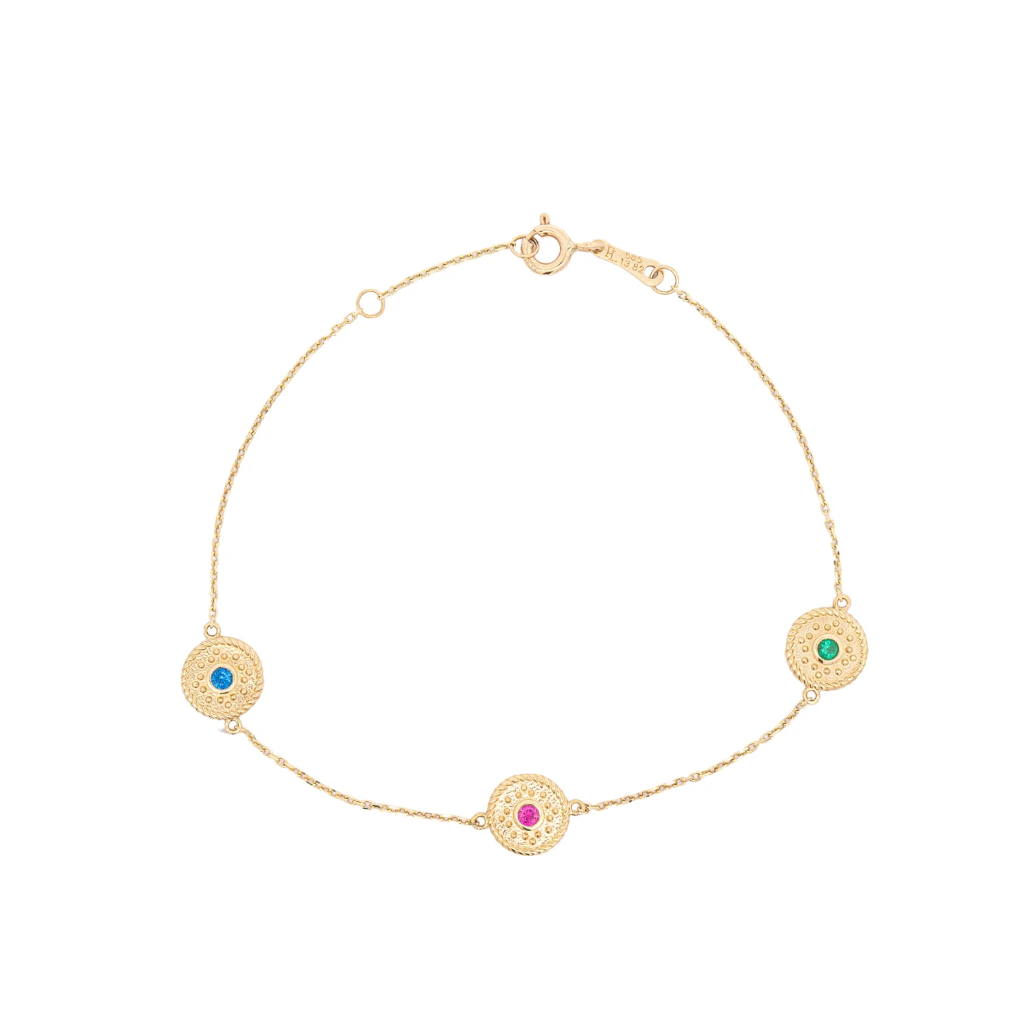 Χρυσό Βραχιόλι Βυζαντινό Σχέδιο