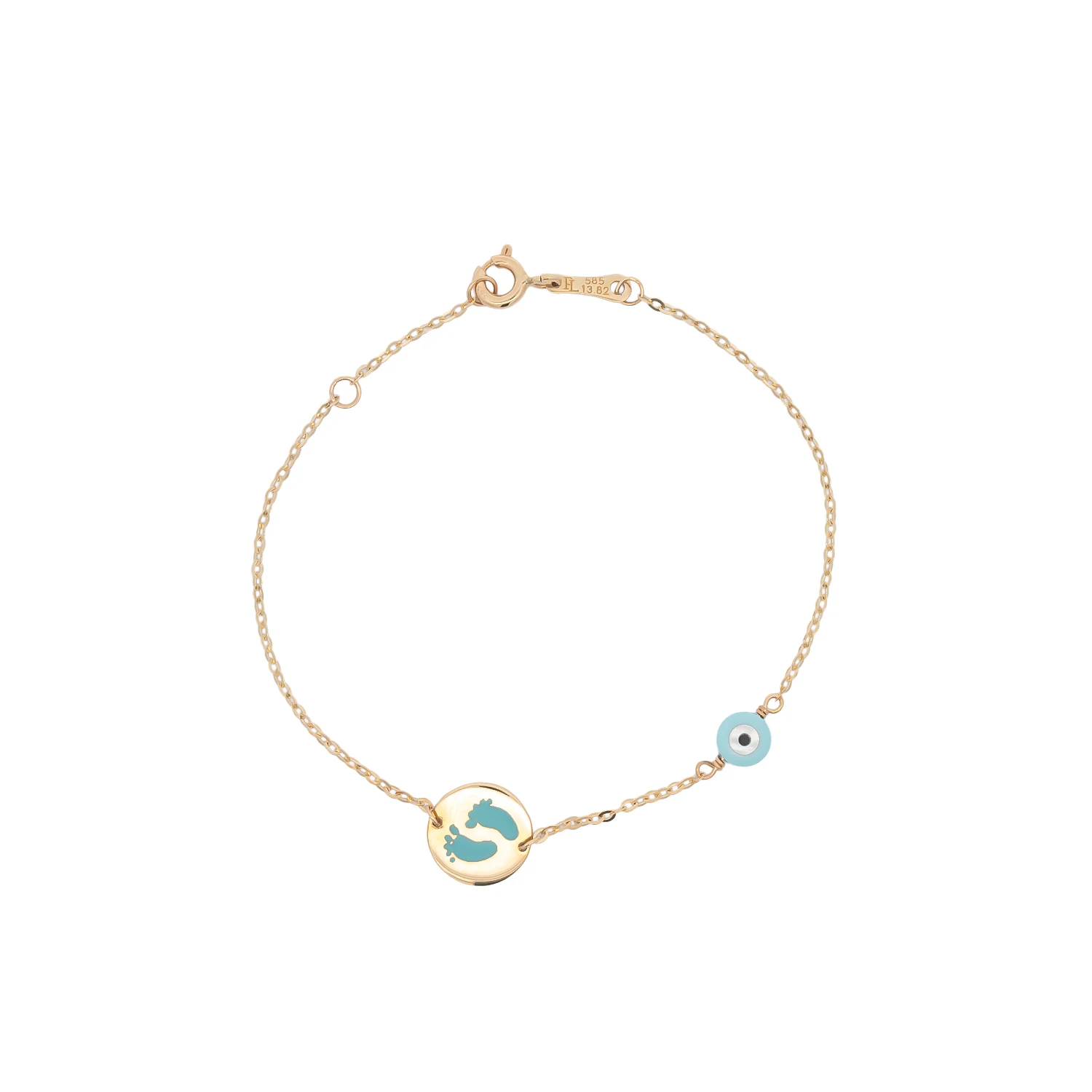 Χρυσό Παιδικό Βραχιόλι Αγόρι