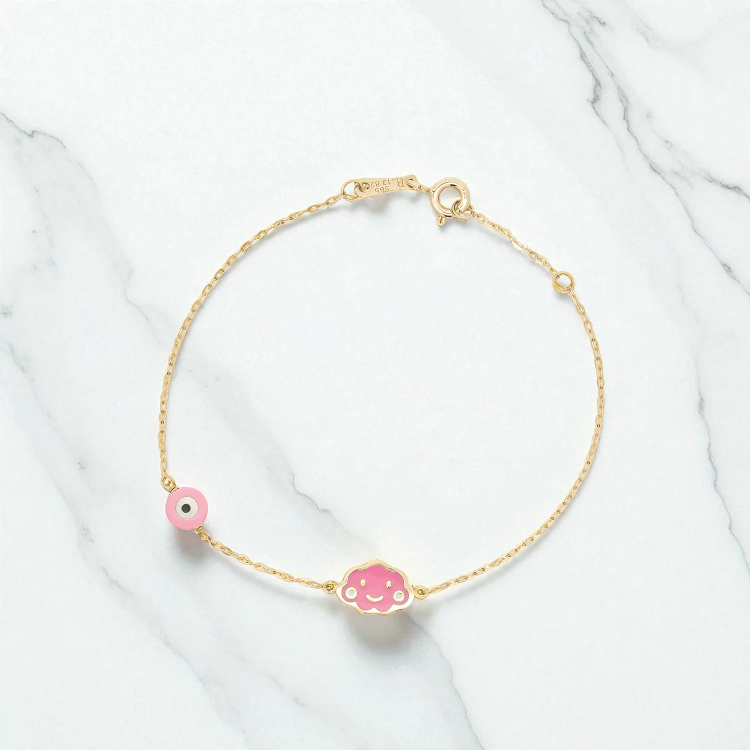 Χρυσό Παιδικό Βραχιόλι Κορίτσι