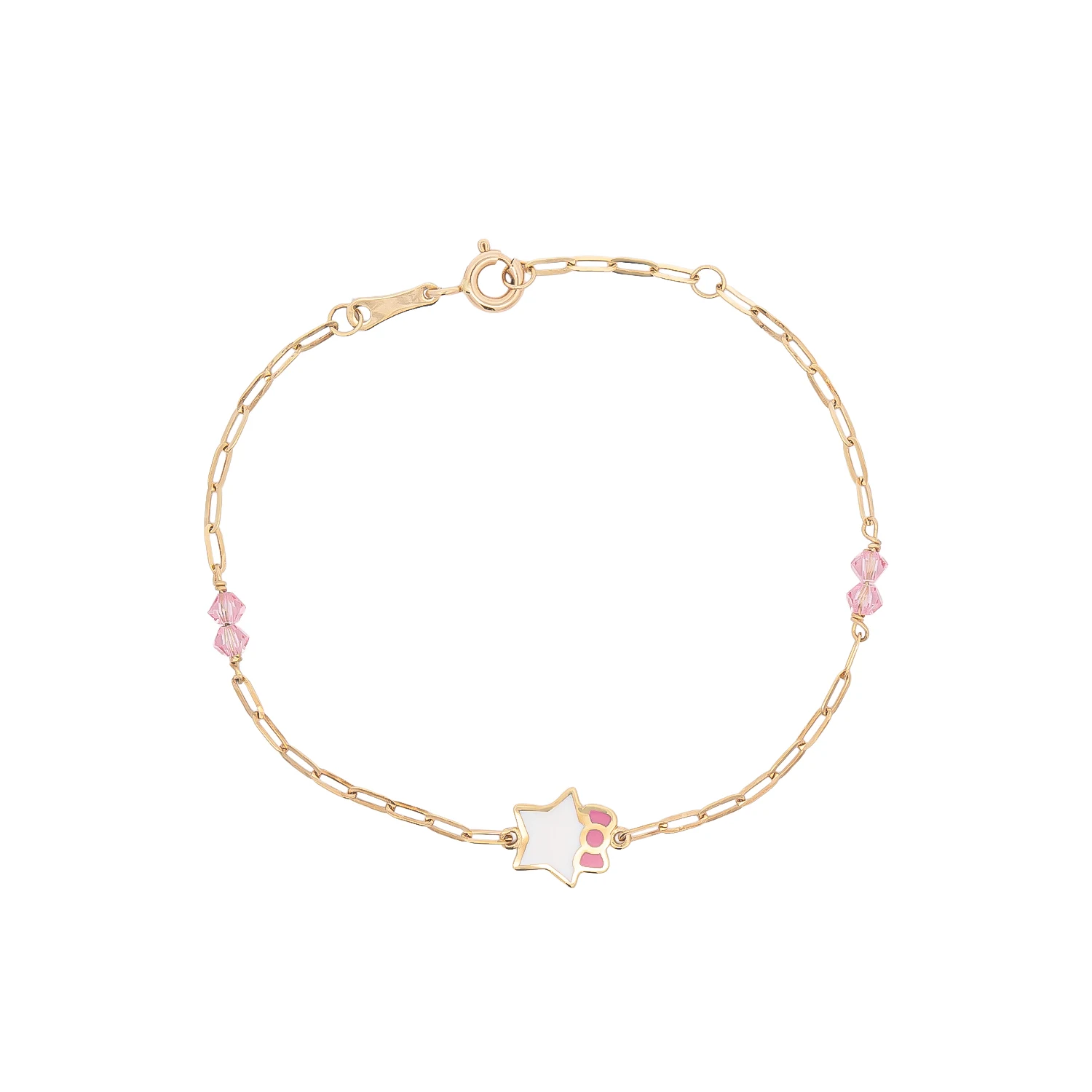 Χρυσό Παιδικό Βραχιόλι Κορίτσι