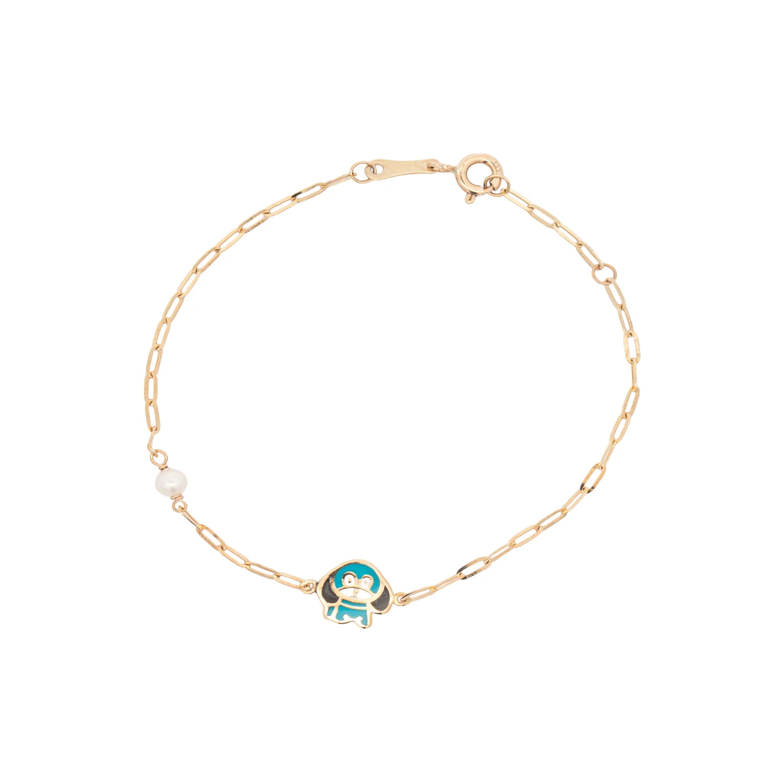 Χρυσό Παιδικό Βραχιόλι Αγόρι