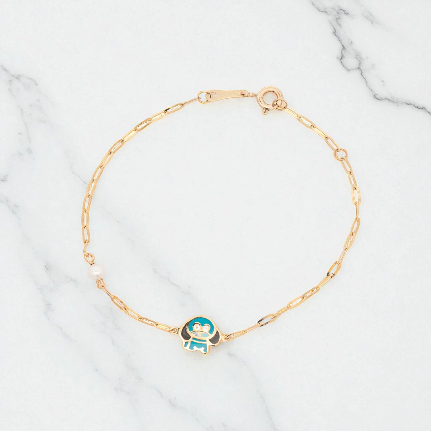 Χρυσό Παιδικό Βραχιόλι Αγόρι