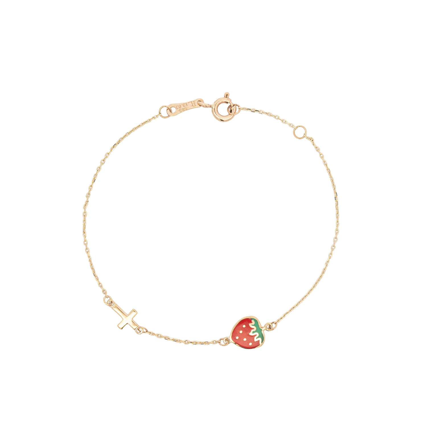 Χρυσό Παιδικό Βραχιόλι Κορίτσι