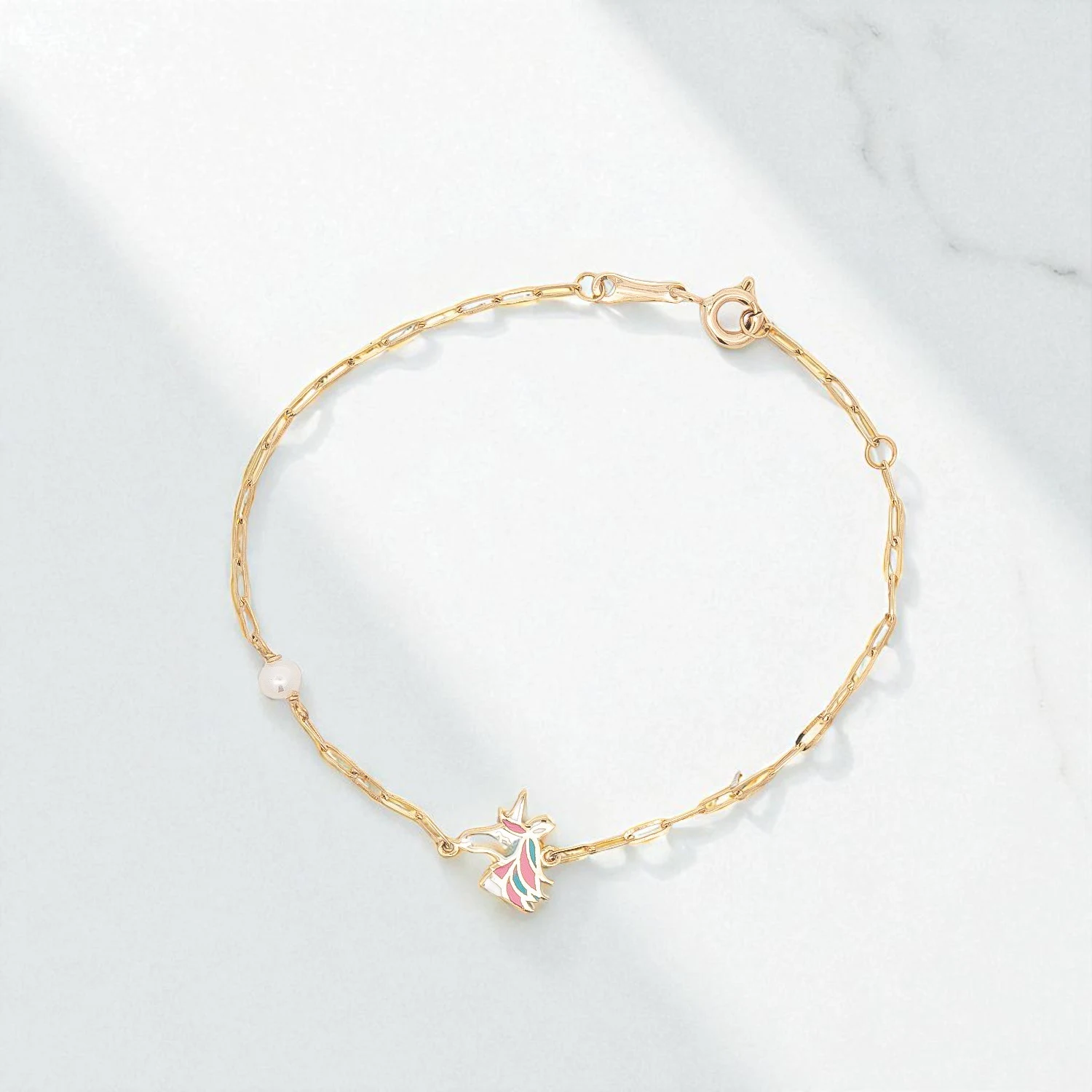 Χρυσό Παιδικό Βραχιόλι Κορίτσι