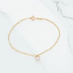 Χρυσό Βραχιόλι με Ζιργκόν