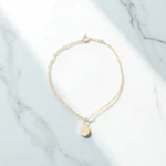 Χρυσό Βραχιόλι με Κωσταντινάτο