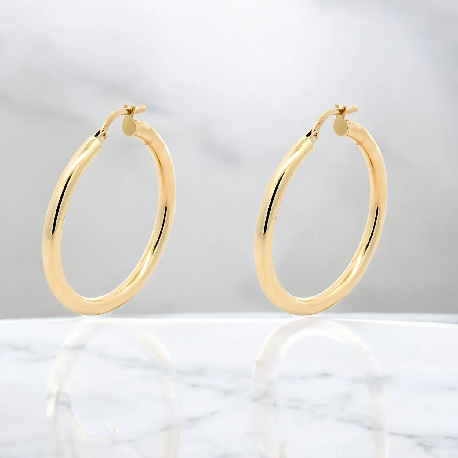 Χρυσοί Κρίκοι Σκουλαρίκια