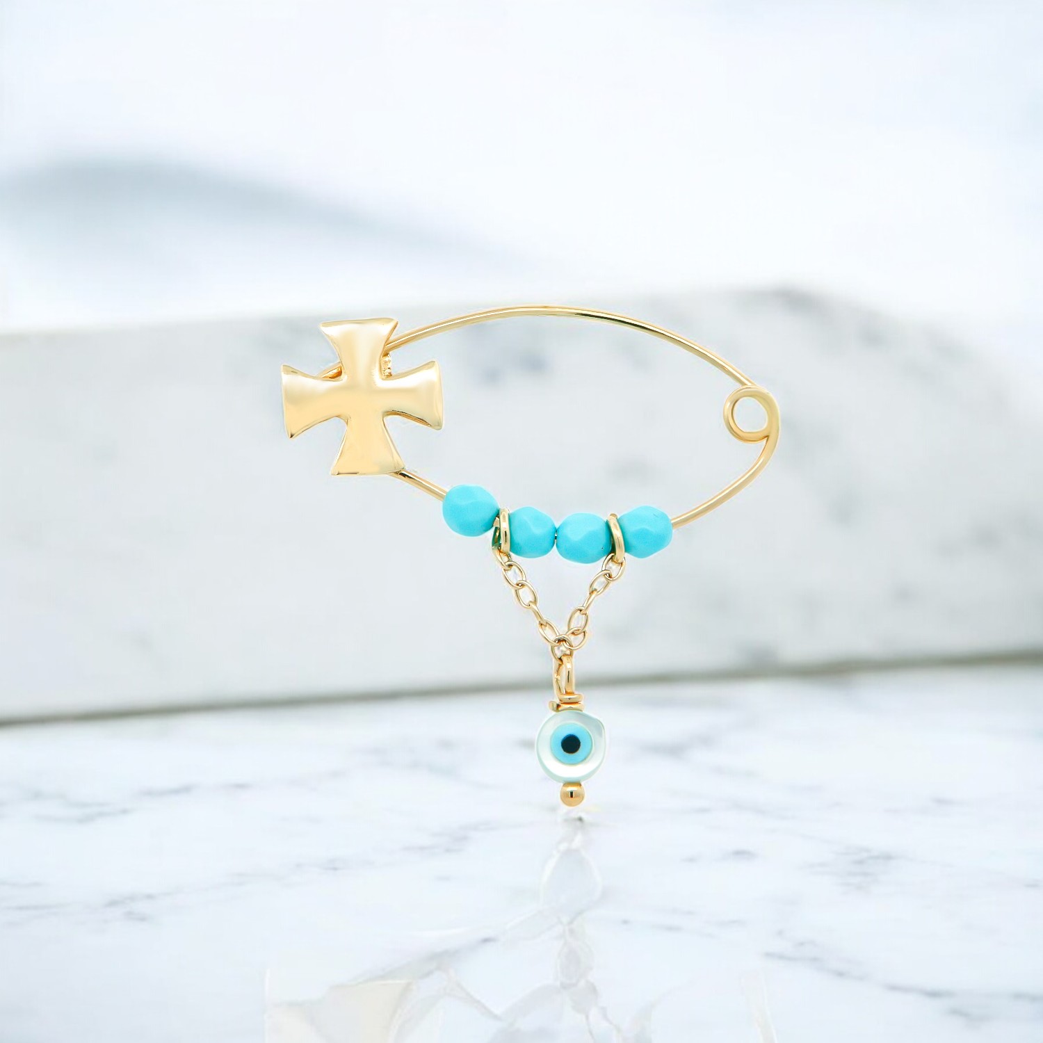 Χρυσή Παιδική Παραμάνα για Νεογέννητο