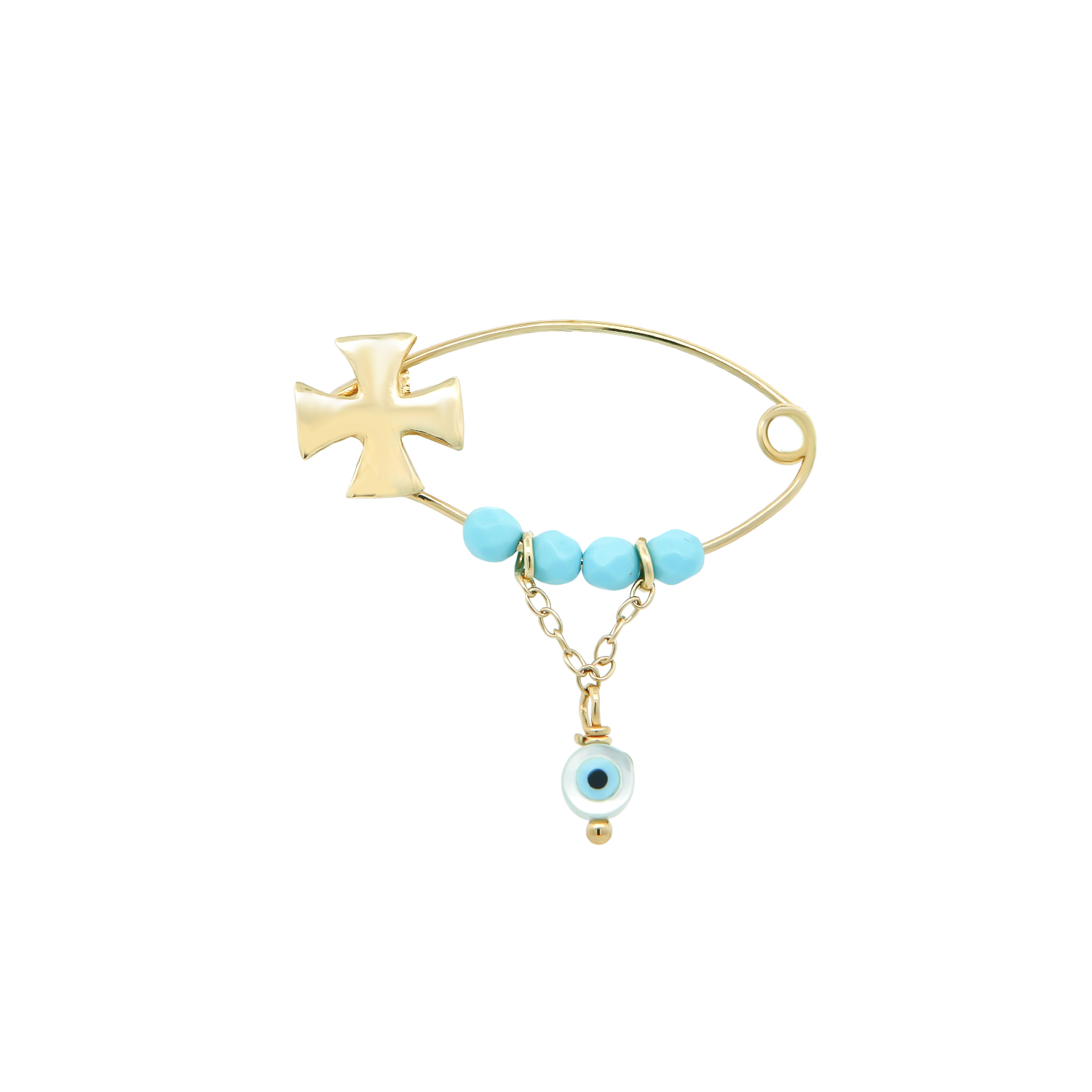 Χρυσή Παιδική Παραμάνα για Νεογέννητο