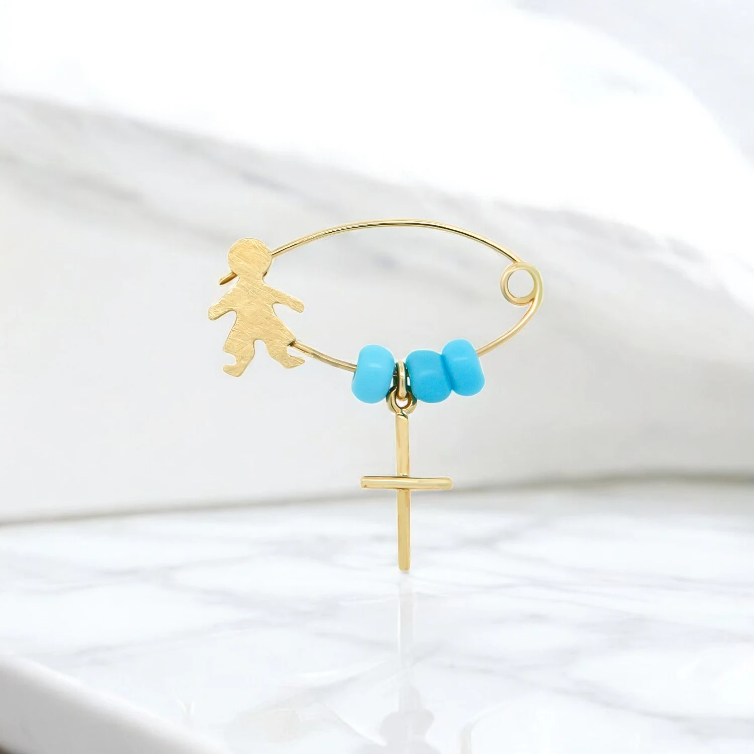 Χρυσή Παιδική Παραμάνα για Νεογέννητο