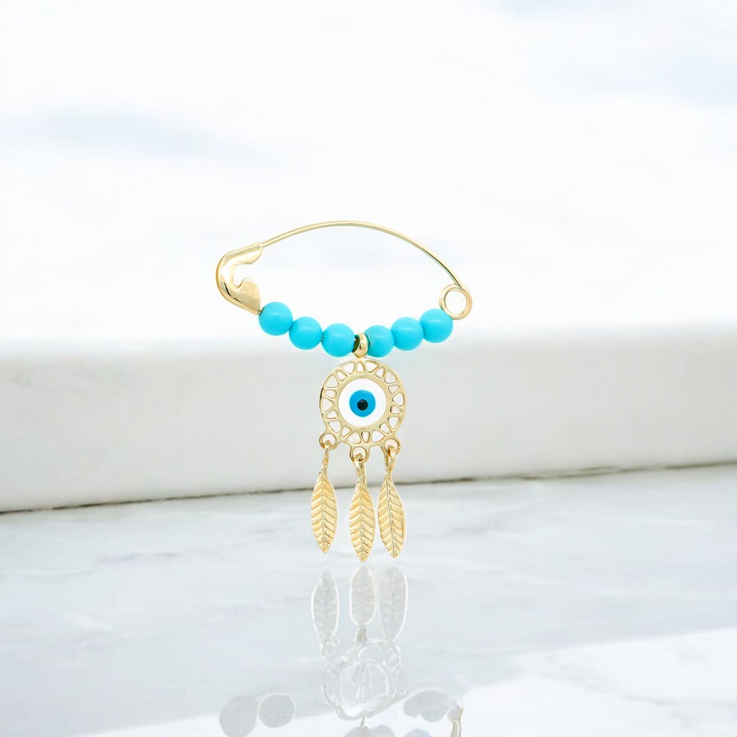 Χρυσή Παιδική Παραμάνα για Νεογέννητο