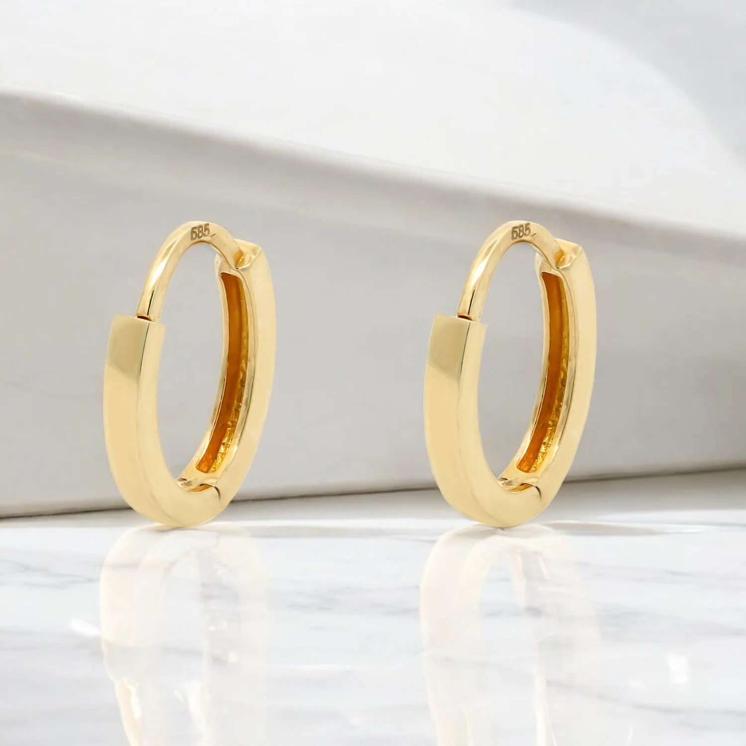 Χρυσοί Κρίκοι Σκουλαρίκια