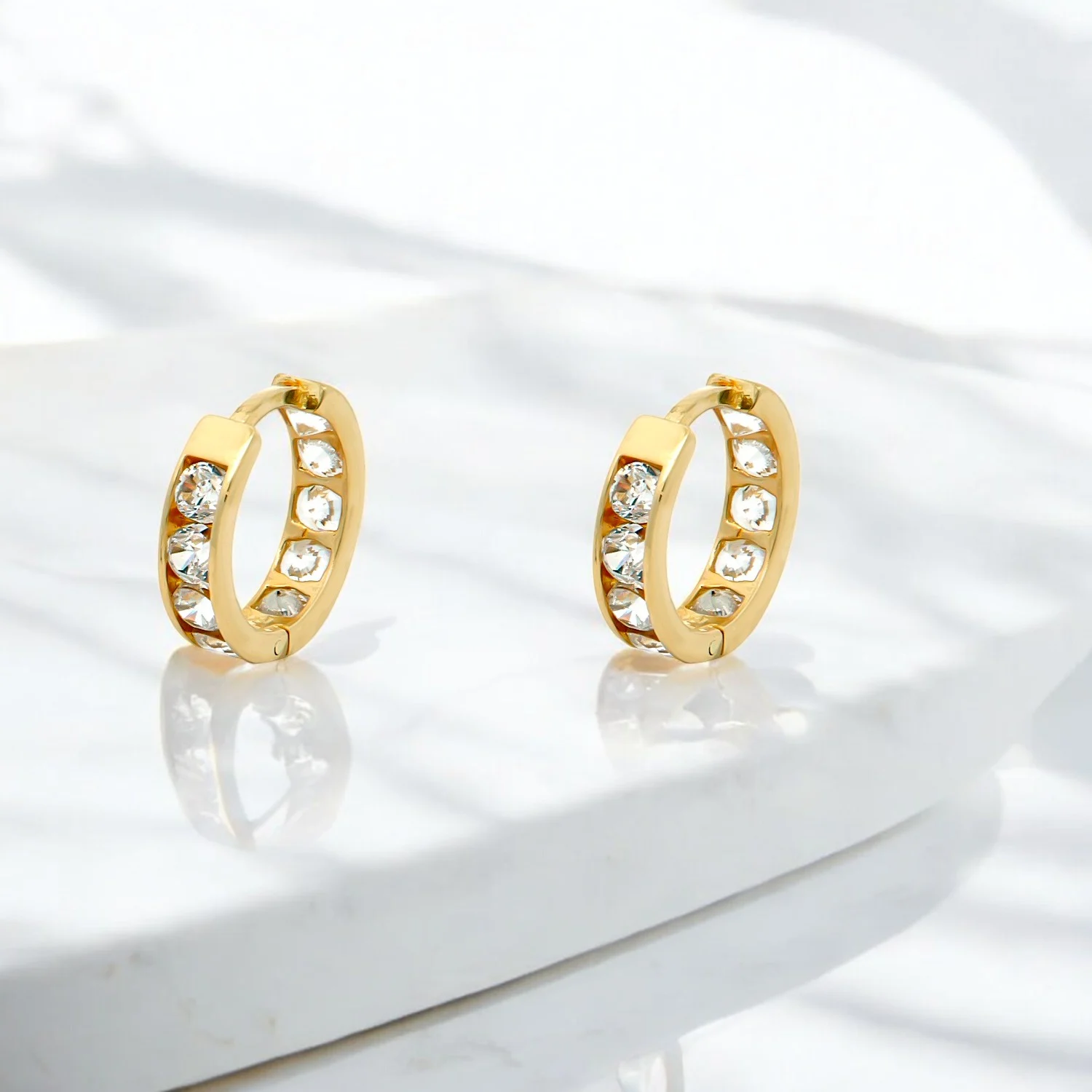 Χρυσοί Κρίκοι Σκουλαρίκια