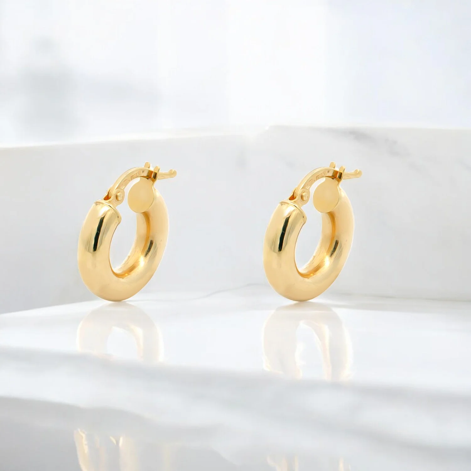 Χρυσοί Κρίκοι Σκουλαρίκια