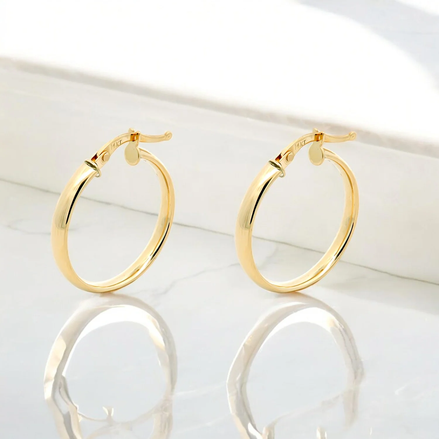 Χρυσοί Κρίκοι Σκουλαρίκια