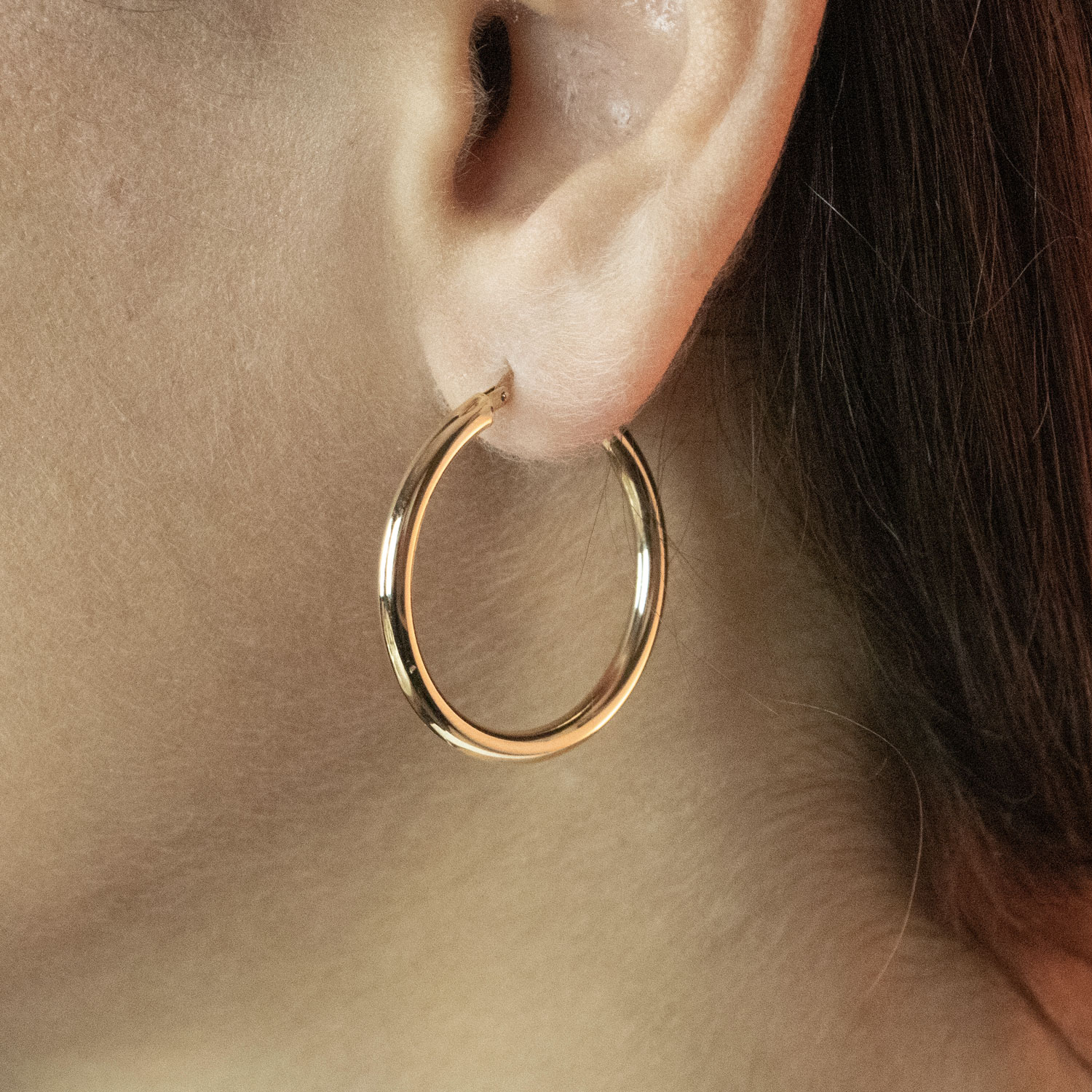 Χρυσοί Κρίκοι Σκουλαρίκια