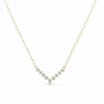 Χρυσό Κολιέ με Ζιργκόν