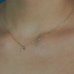 Χρυσό Κολιέ Πεταλούδα με Ζιργκόν