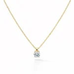 Χρυσό Κολιέ με Ζιργκόν