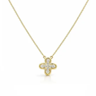 Χρυσό Κολιέ με Σταυρό