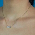 Χρυσό Κολιέ με Ζιργκόν